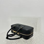 Miu Miu Arcadie Bag Black Leather 27x9x12cm - 5