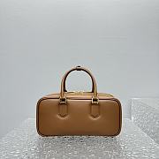 Miu Miu Arcadie Bag Caramel Leather 27x9x12cm - 5