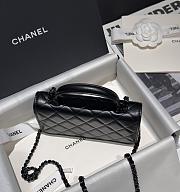 Chanel 23P Woc Flap Bag Black Lambskin 17cm - 3