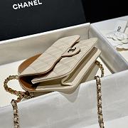 Chanel 23P Woc Flap Bag Caramel Lambskin 17cm - 2