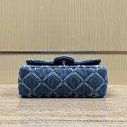 Chanel Small Flap Bag Denim 20cm - 3