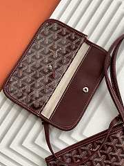 Goyard Anjou GM Purple Bag 40x20x34cm - 4