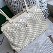 Goyard Bellechasse Biaude PM Bag White 36x27x15cm - 3