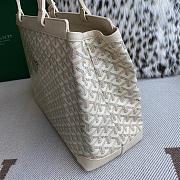Goyard Bellechasse Biaude PM Bag White 36x27x15cm - 2