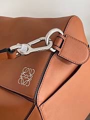 Loewe Puzzle Bag Brown 38x23x19cm - 6
