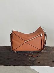 Loewe Puzzle Bag Brown 38x23x19cm - 5