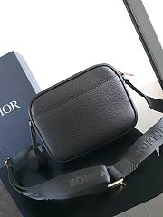 Dior Mini Rider 2.0 Zipped Messenger Bag Black 18.5 x 13.5 x 7 cm - 4