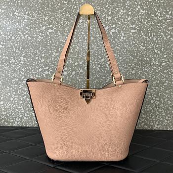 Valentino Garavani Rockstud Pink Bag 26x11x24cm