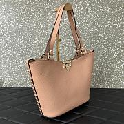 Valentino Garavani Rockstud Pink Bag 26x11x24cm - 4