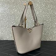 Valentino Garavani Rockstud Grey Bag 26x11x24cm - 2