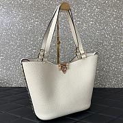 Valentino Garavani Rockstud White Bag 26x11x24cm - 4