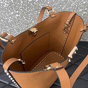 Valentino Garavani Rockstud Brown Bag 26x11x24cm - 6