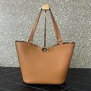 Valentino Garavani Rockstud Brown Bag 26x11x24cm - 3