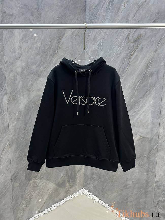 Versace Black Hoodie - 1