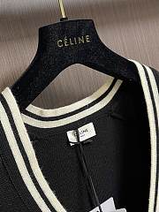 Celine Triomphe Cardigan Black - 4