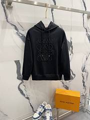 Loewe Black Hoodie - 1