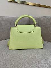 Louis Vuitton LV Capucines MM Bag Green 31x20x11cm - 5