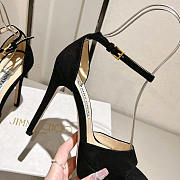 Jimmy Choo Platform Sandals Black Heel 12cm - 4