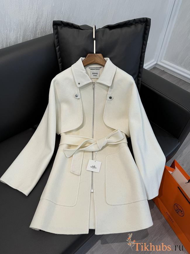 Hermes White Jacket - 1