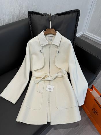 Hermes White Jacket