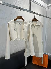 Hermes White Jacket - 4