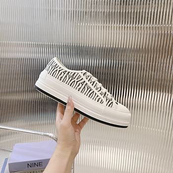 Dior Walk'n'Dior Platform Sneaker Embroidered