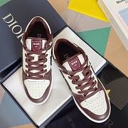 Dior B57 Low-Top Sneaker Burgundy - 2