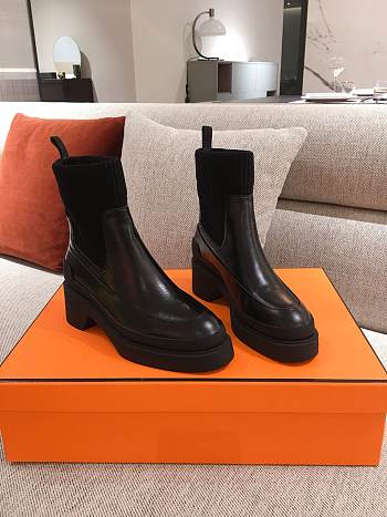 Hermes Black Boots