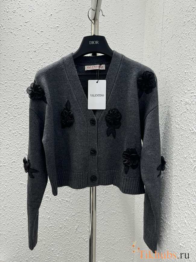Valentino Floral Cardigan  - 1