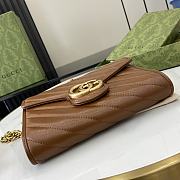 Gucci Marmont Woc Bag Brown 20cm - 6