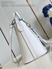 Louis Vuitton LV Blossom PM White Blue 20 x 20 x 12.5 cm - 6