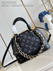 Louis Vuitton LV Alma BB Bag Black 23.5 x 17.5 x 11.5 cm - 1