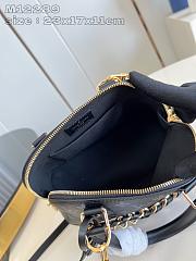 Louis Vuitton LV Alma BB Bag Black 23.5 x 17.5 x 11.5 cm - 6