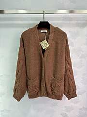 Loewe Brown Cardigan - 1