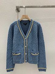 Chanel Blue Cardigan 02 - 1