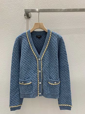 Chanel Blue Cardigan 02