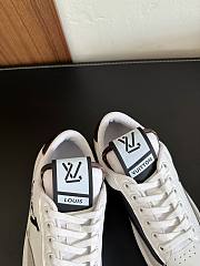 Louis Vuitton LV Charlie Trainers White Cacoa Brown Black - 5