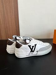 Louis Vuitton LV Charlie Trainers White Cacoa Brown Black - 4