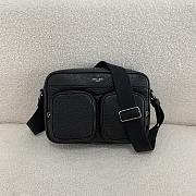 YSL Black Luxurious Camera Handbag 22x18x10cm  - 1