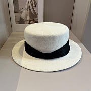 Chanel Wool Hat Black And White - 5