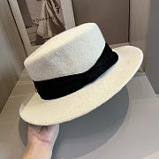 Chanel Wool Hat Black And White - 4