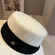 Chanel Wool Hat Black And White - 3