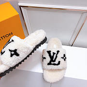 Louis Vuitton LV Paseo Flat Comfort Mules White - 3