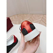 Gucci Ace Sneaker With Web In Black - 5