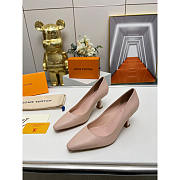 Louis Vuitton LV Leather Pumps Nude 6.5cm - 1