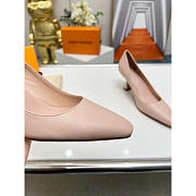 Louis Vuitton LV Leather Pumps Nude 6.5cm - 3