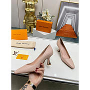 Louis Vuitton LV Leather Pumps Nude 6.5cm - 4