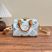 Louis Vuitton LV Speedy Bandoulière Blue 20 Blue 20.5 x 13.5 x 12 cm - 2