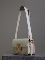 Dior Miss Flap Bag Rope White Patent Calfskin 22 x 11 x 6 cm - 5