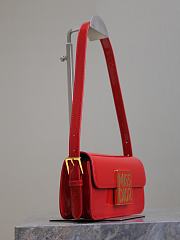 Dior Miss Flap Bag Rope Red Patent Calfskin 22 x 11 x 6 cm - 6